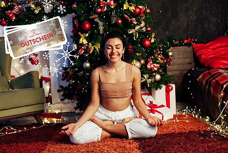 Verschenke Yoga zu Weihnachten (mit Bastel-Ideen)