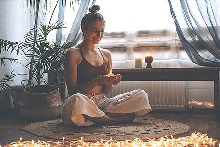 Yoga Selfcare Ritual: Anleitung