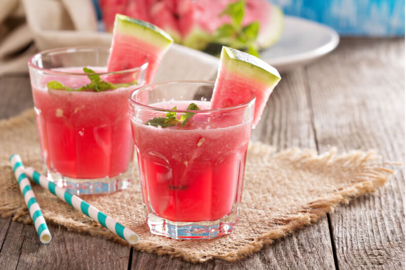 Piita-Rezept: Wassermelonen-Minz-Smoohie