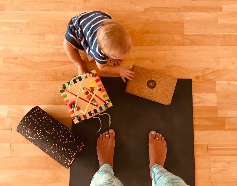 Yoga mit Baby üben