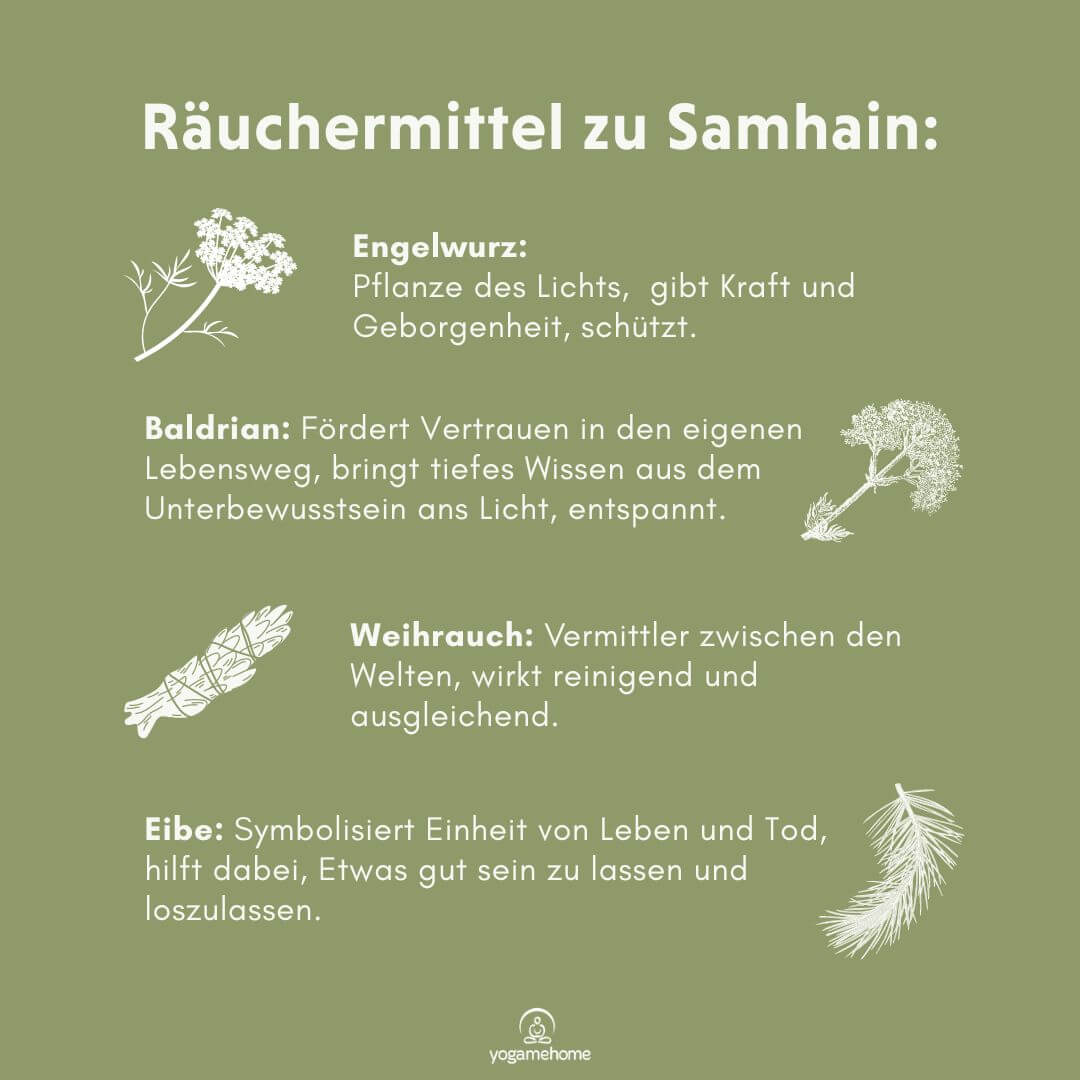 Räuchermittel für Samhain