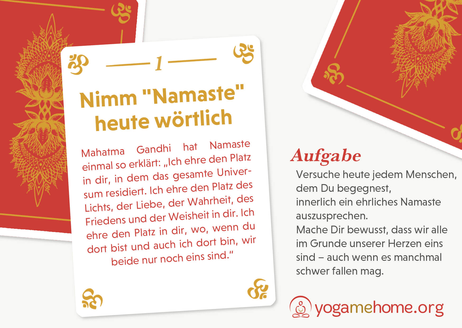 Yogaübung Mitgefühl